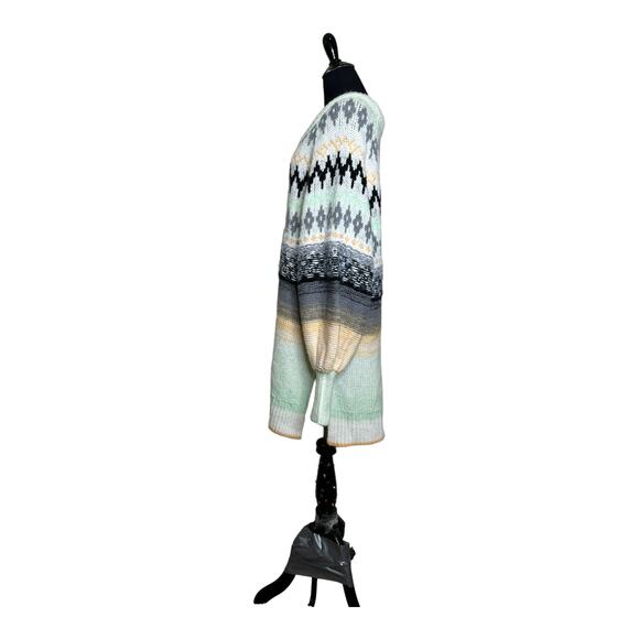 Free People Frozen Forrest Oversize Tunic Sweater Size Small - Picture 5 of 12